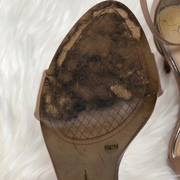 Jessica Simpson Maclin Nude Jeweled Pump size 9 - Picture 4 of 8